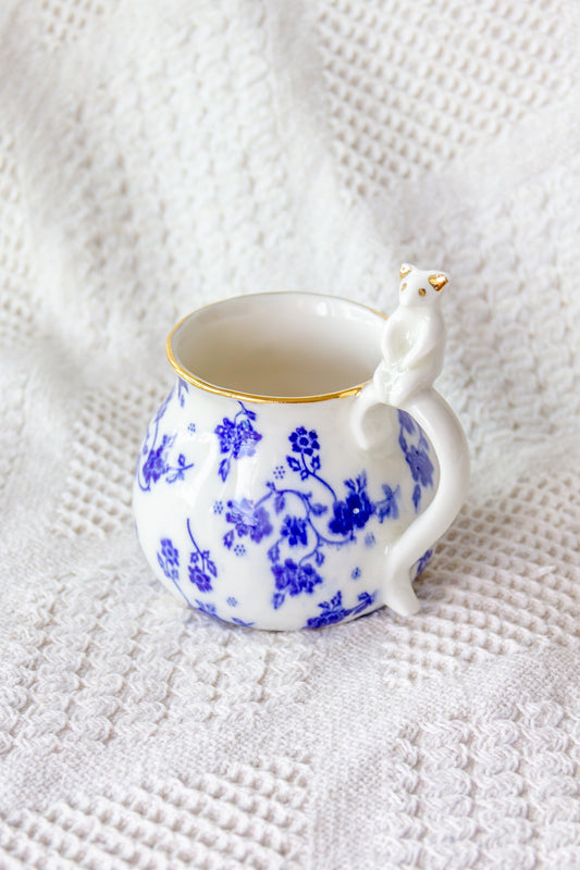 Kubek porcelanowy z werlingiem