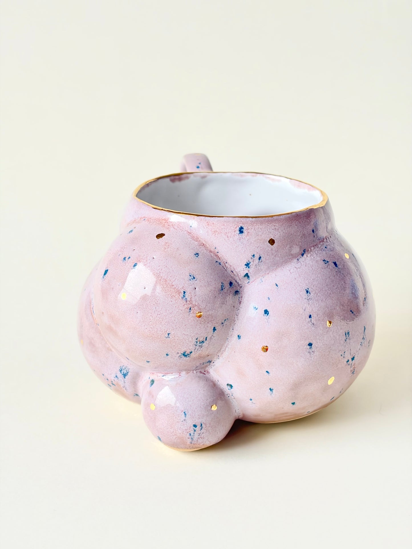 Kubek ceramiczny “Bubbles 3” lawendowy