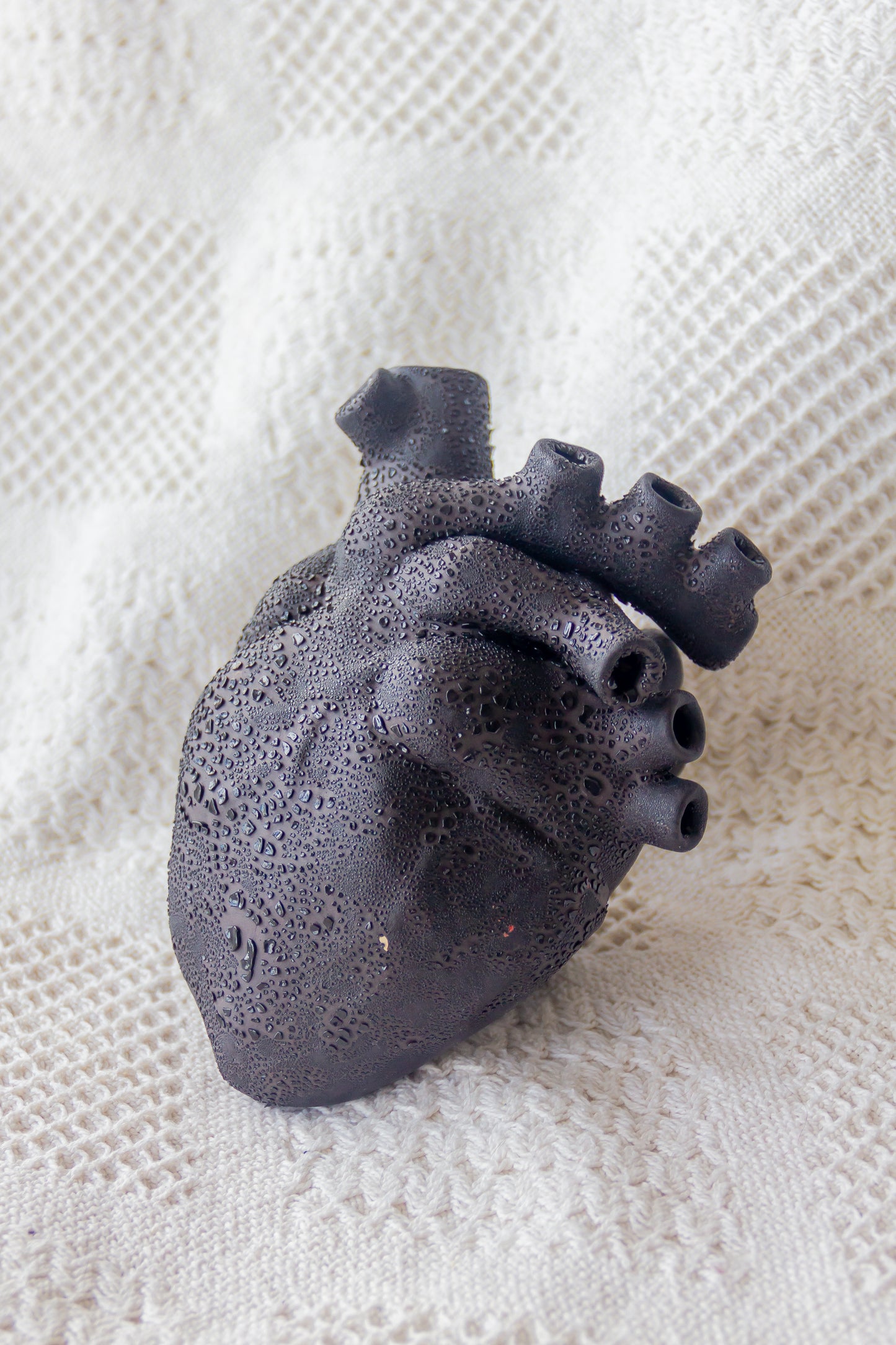 Serce ceramiczne czarne