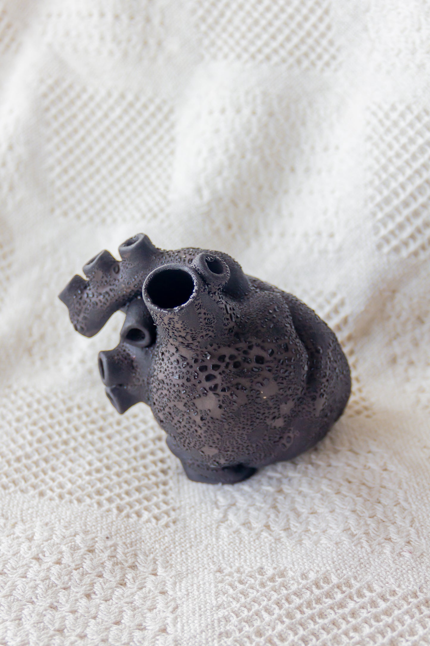 Serce ceramiczne czarne