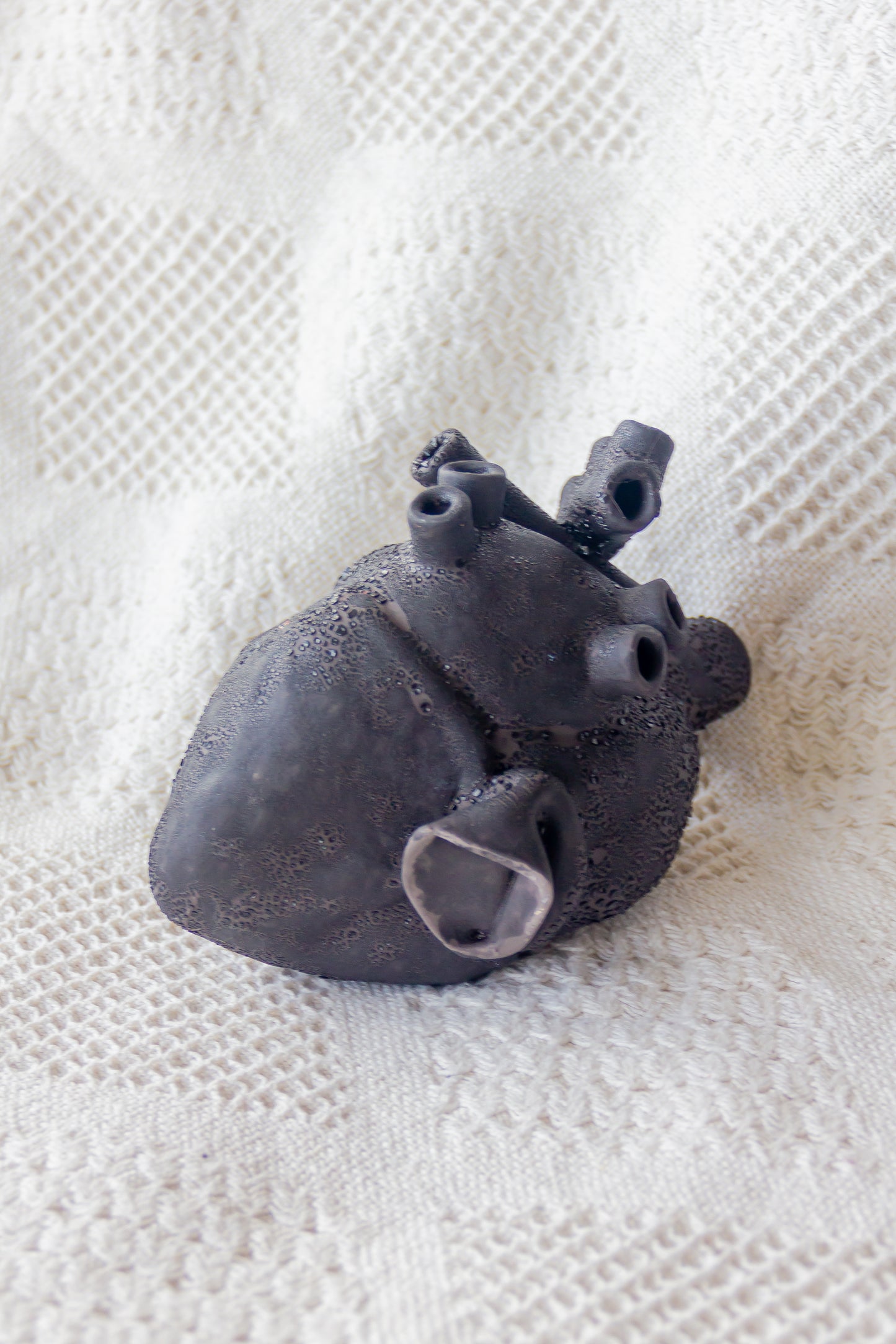 Serce ceramiczne czarne