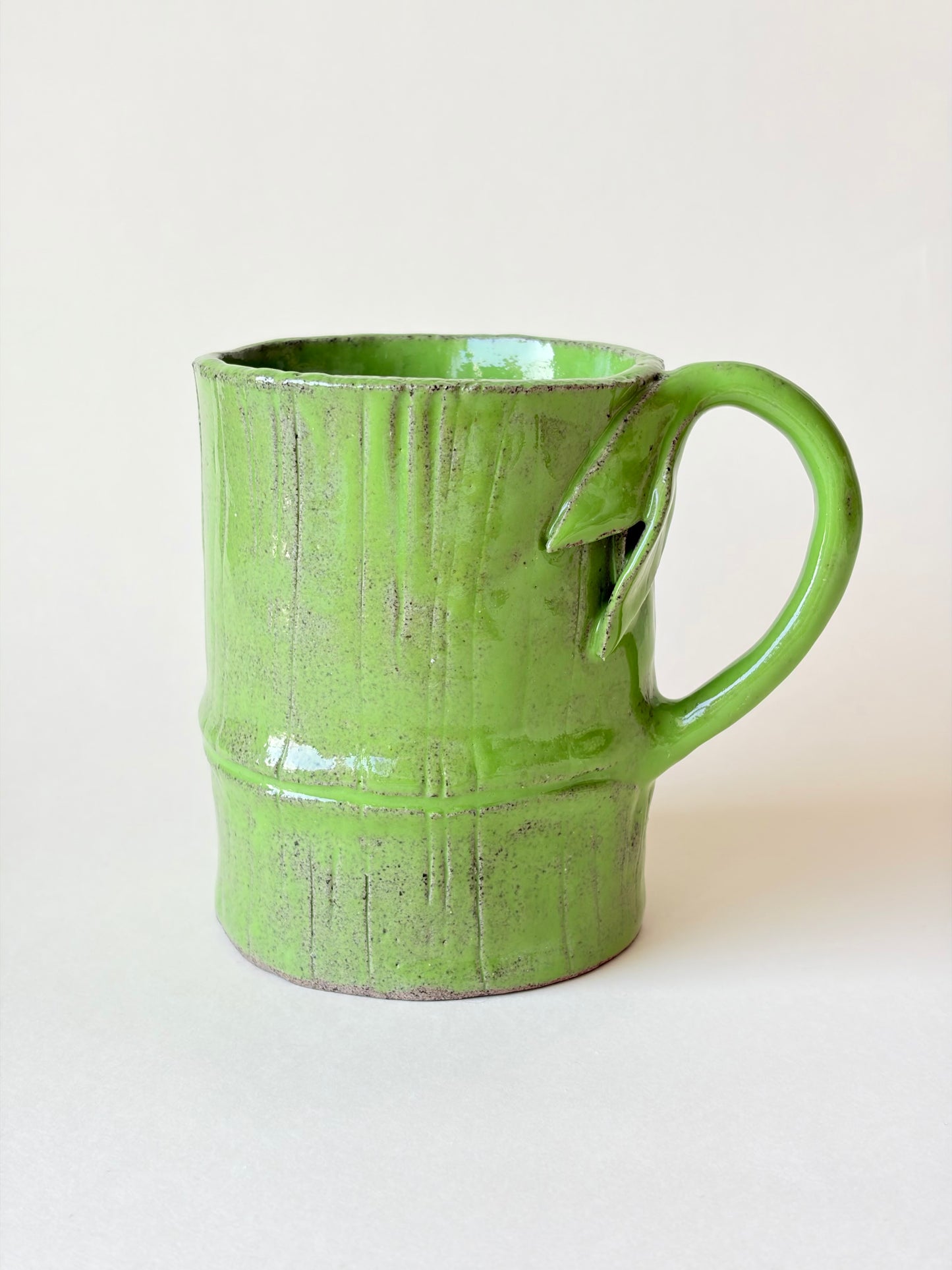 Kubek ceramiczny bambus