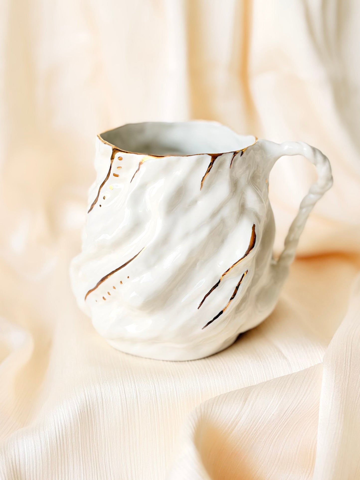 Mug en porcelaine avec werlings
