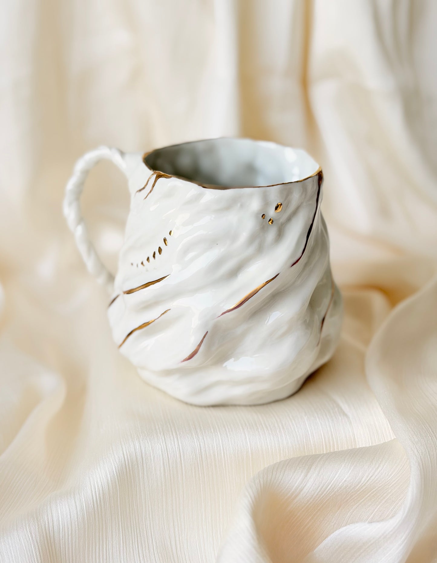 Mug en porcelaine avec werlings