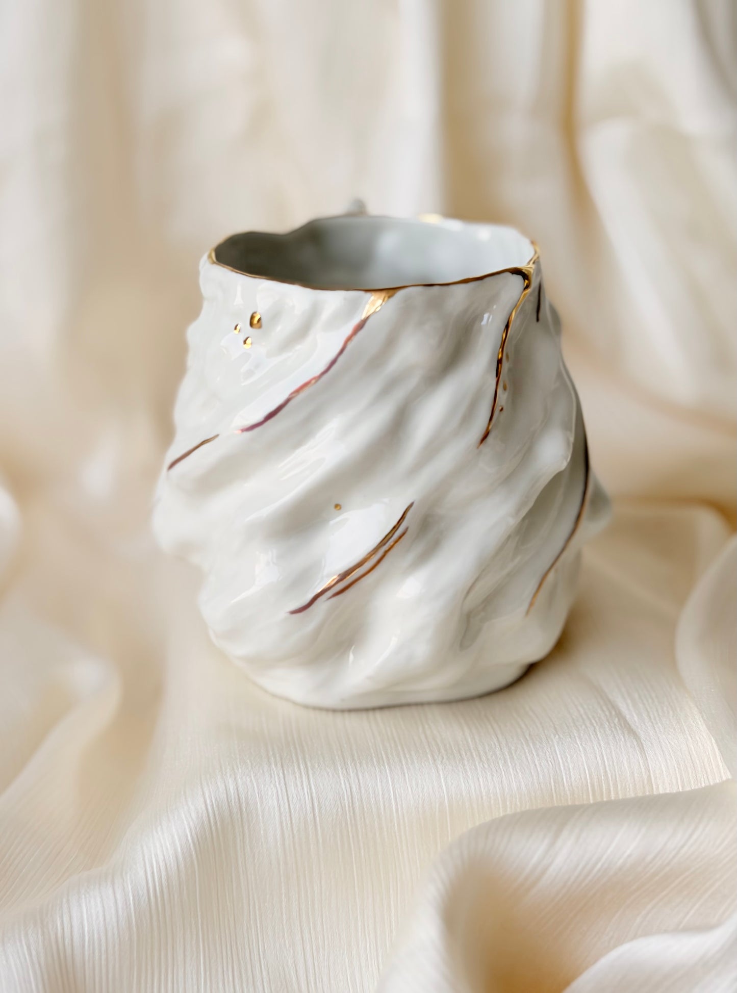 Mug en porcelaine avec werlings