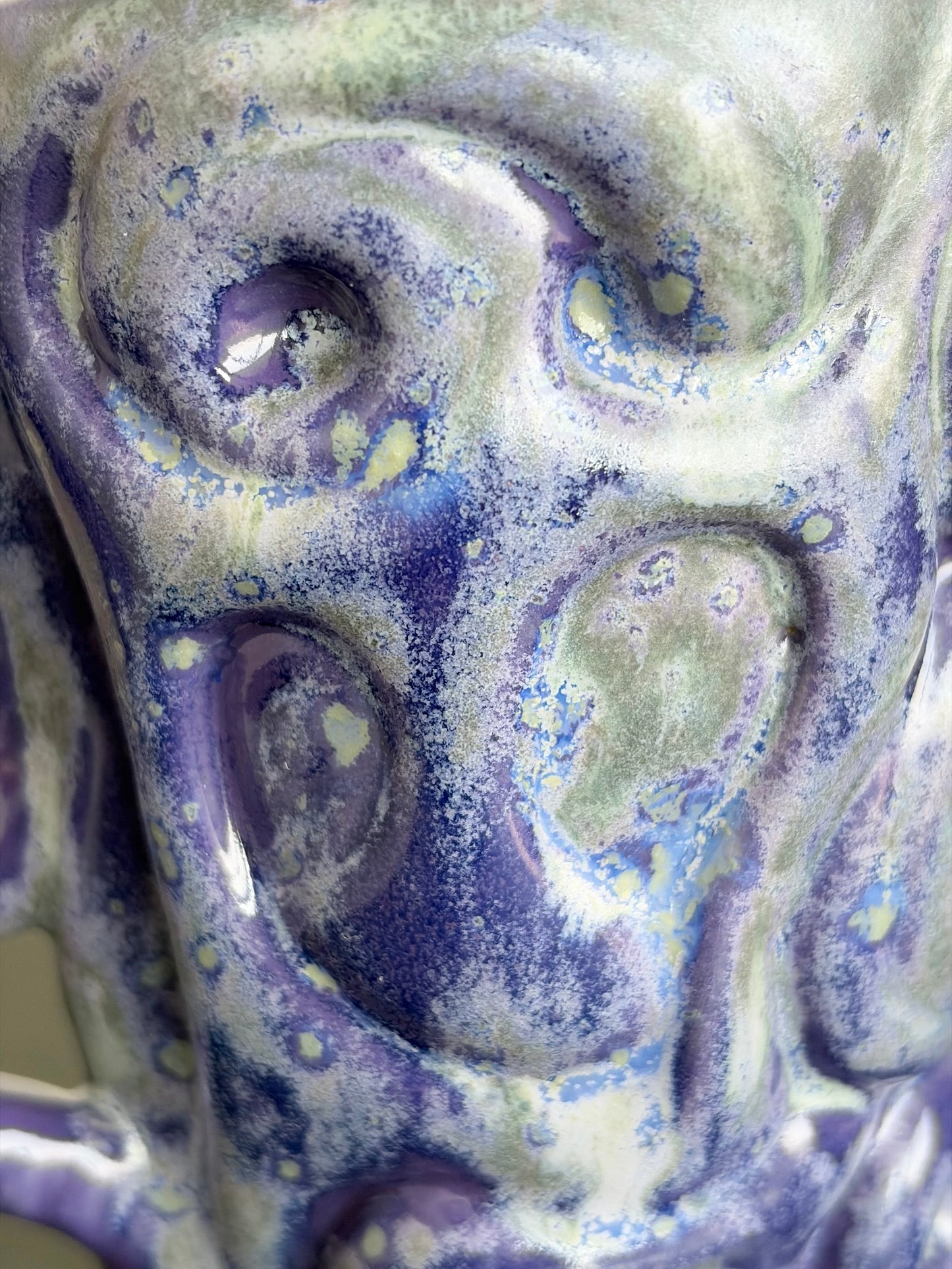 Kubek ceramiczny „Twist” fioletowy