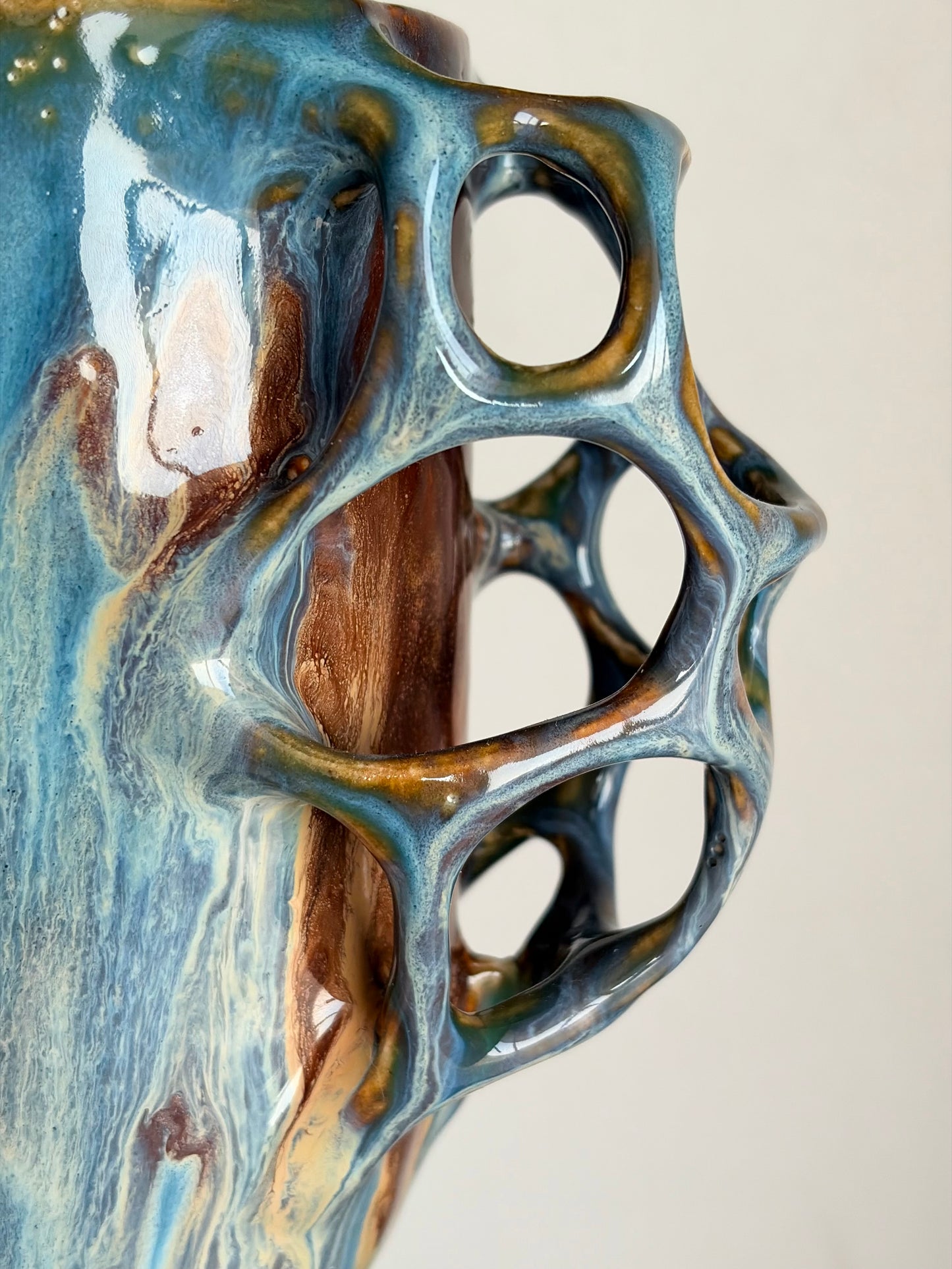 Kubek ceramiczny “Tripto” turkusowy