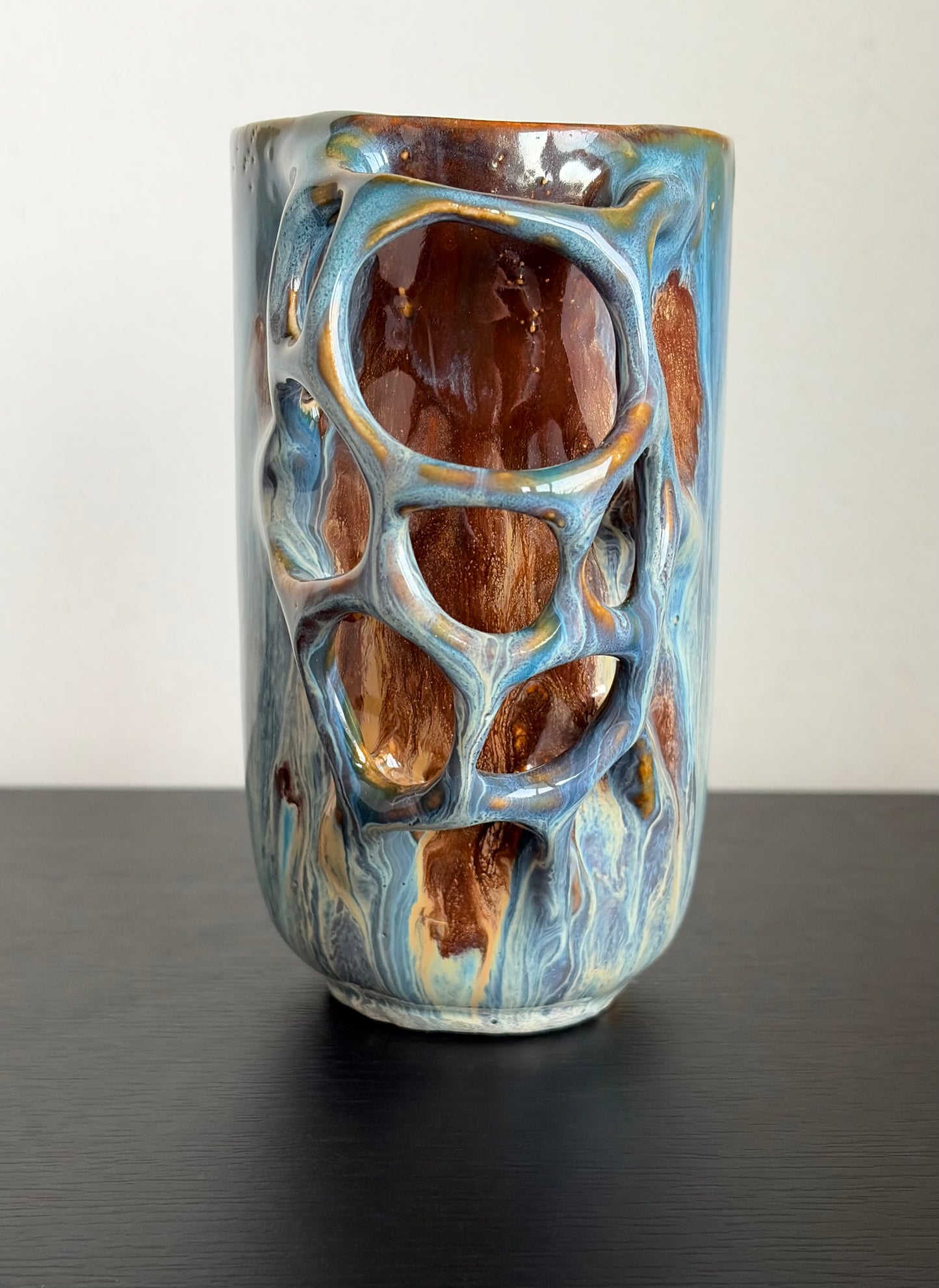 Kubek ceramiczny “Tripto” turkusowy