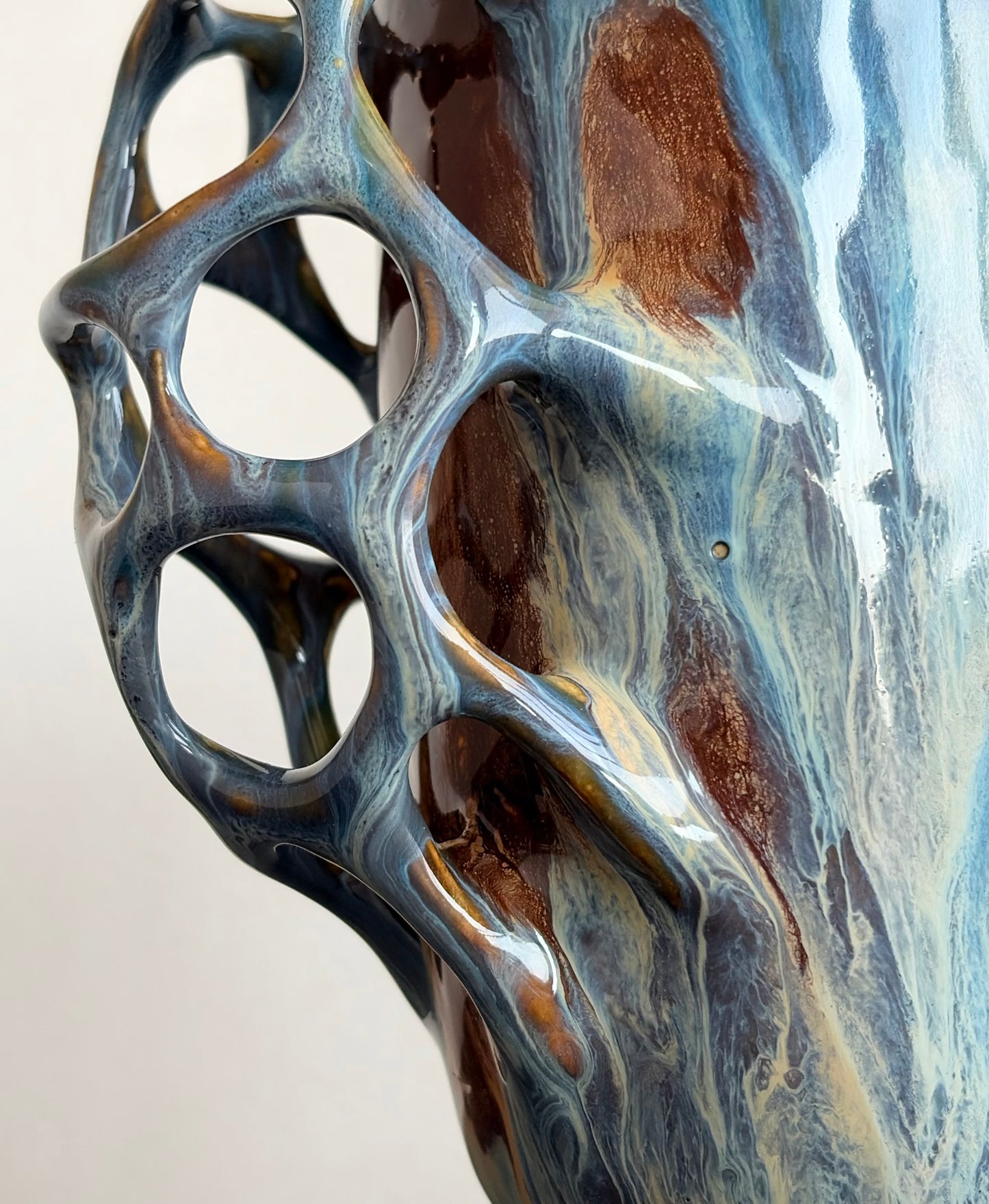 Kubek ceramiczny “Tripto” turkusowy