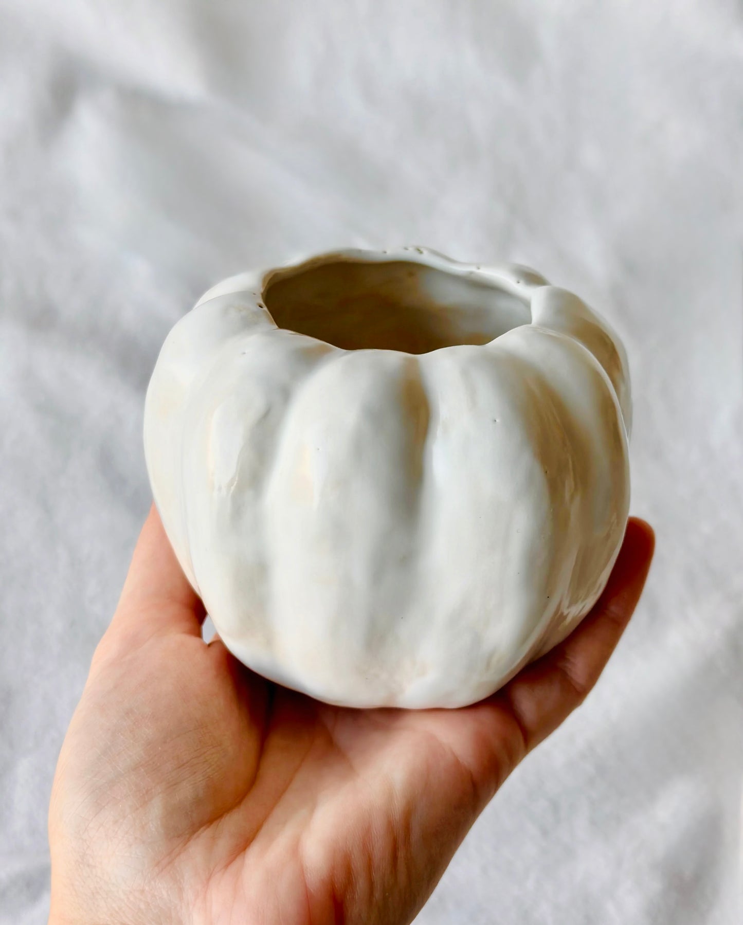 Dynia ceramiczna szkatułka