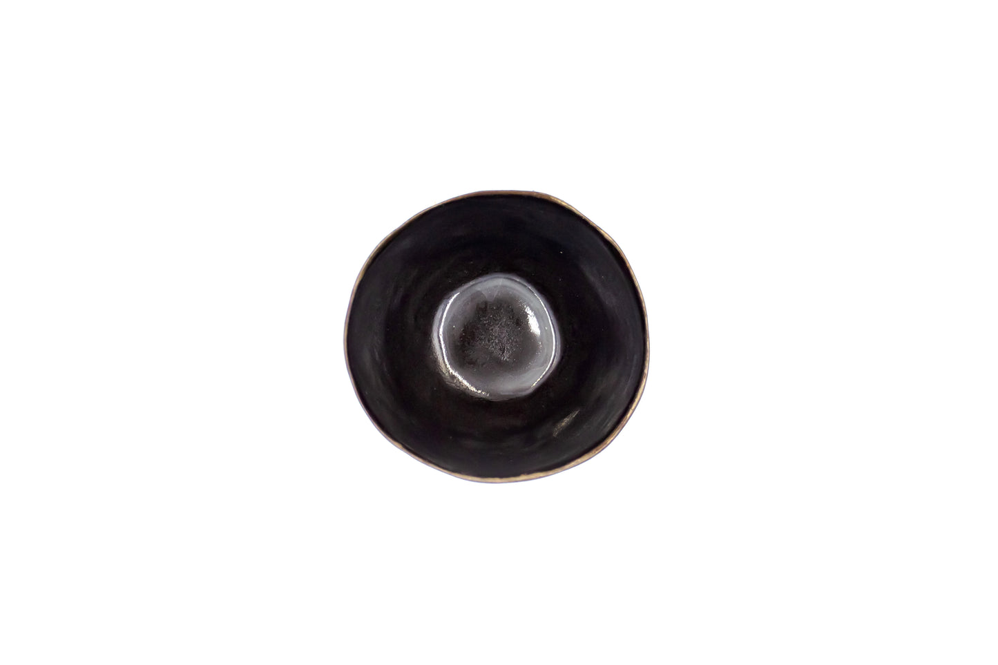 Miseczka ceramiczna w kolorze czarno-granatowym