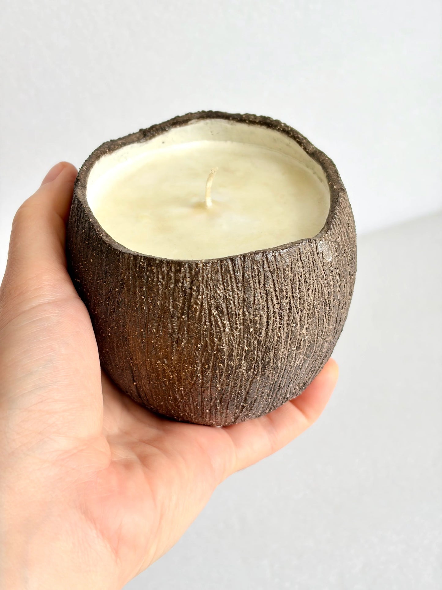 Świeca sojowa „kokos”