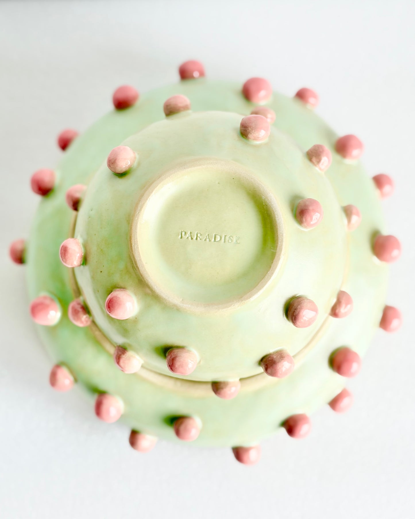 Miska ceramiczna z kulkami