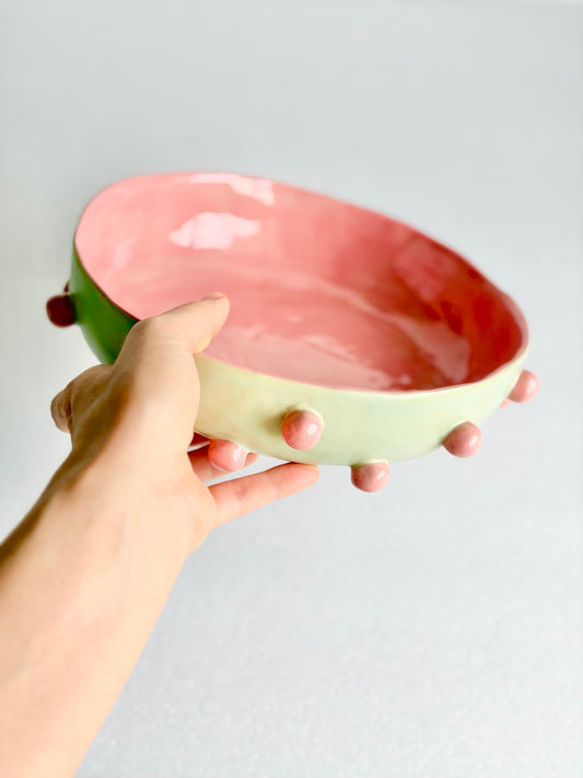 Miska ceramiczna z kulkami