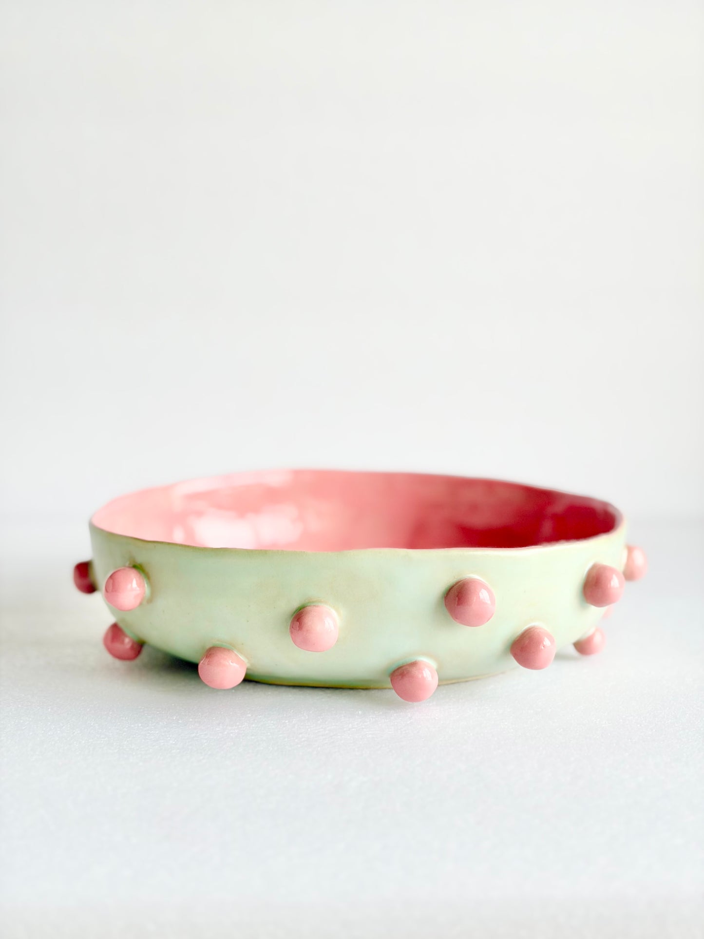 Miska ceramiczna z kulkami