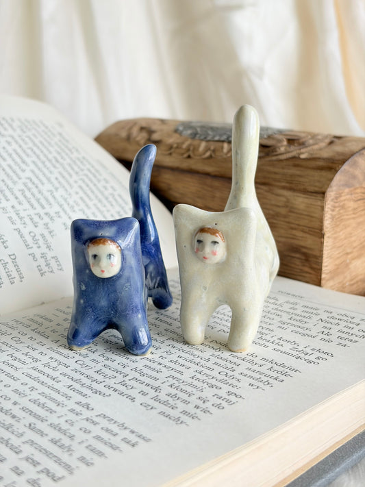 Figurka ceramiczna kotek Habubu