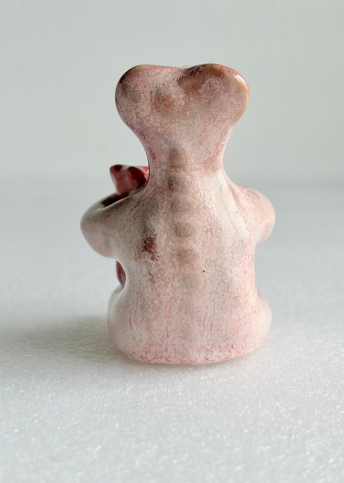 Grande Famille Werling, sculpture en porcelaine avec dorure