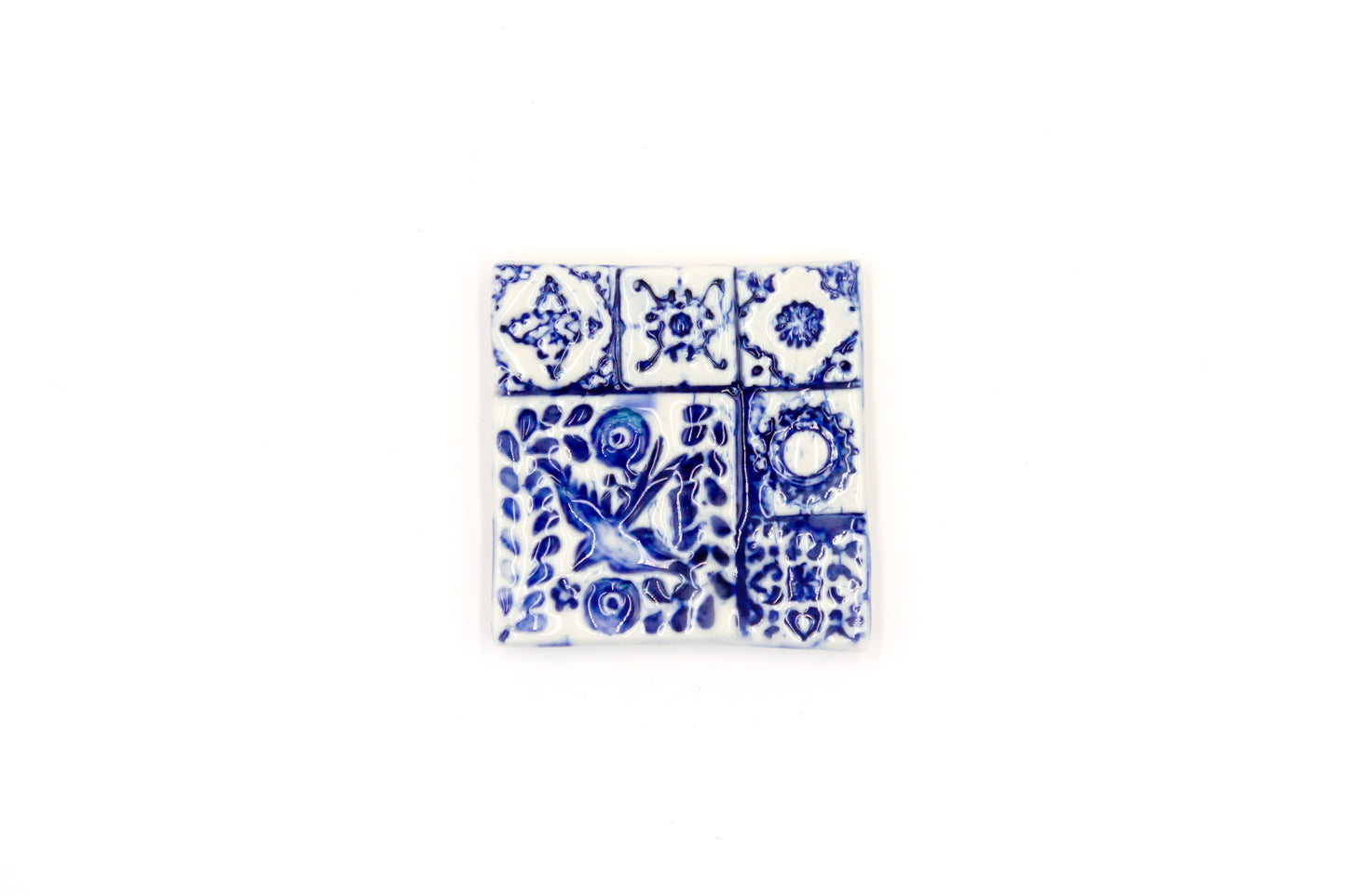 Kafelki porcelanowe w stylu azulejos