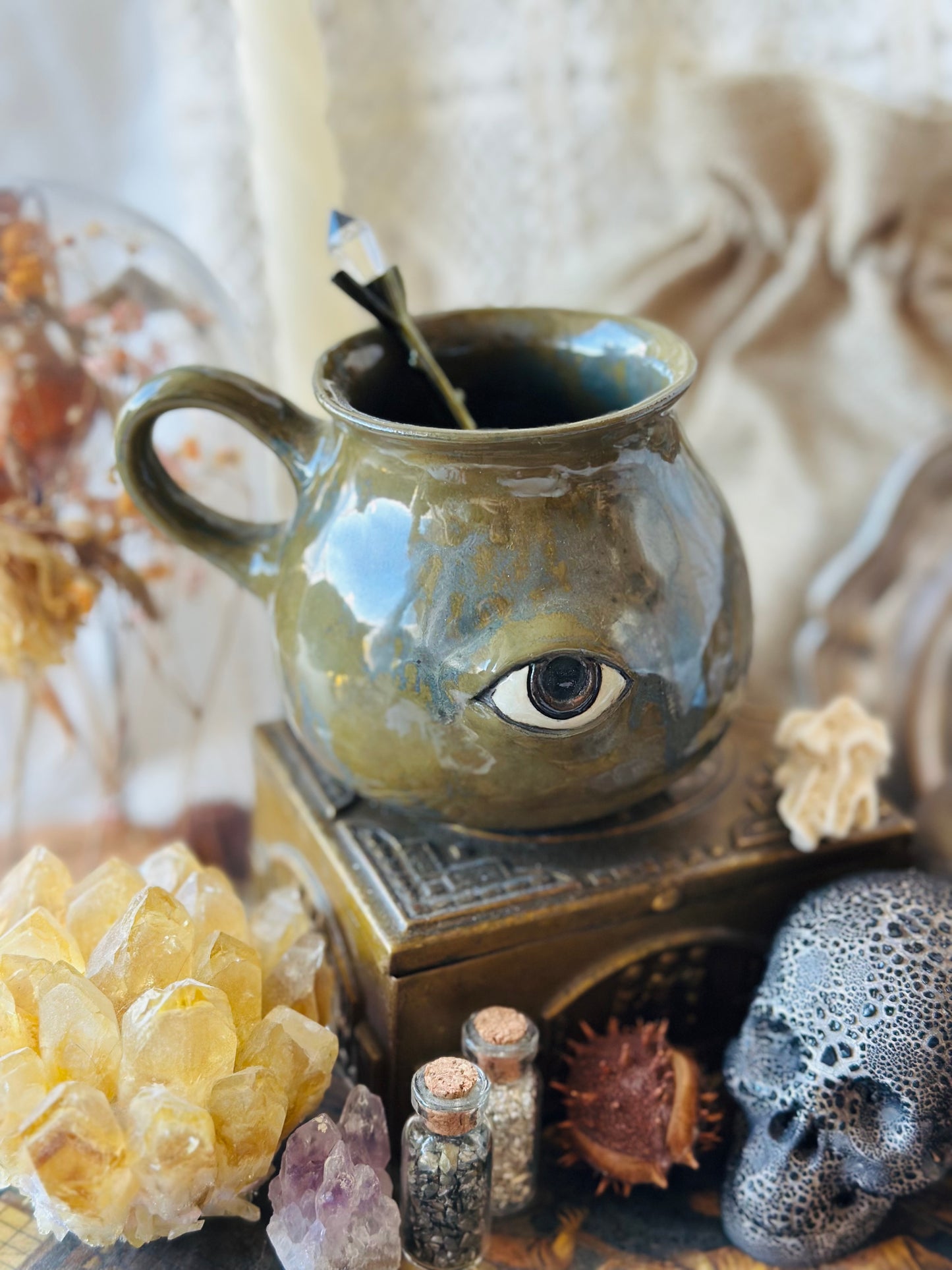 Mug en porcelaine avec werlings