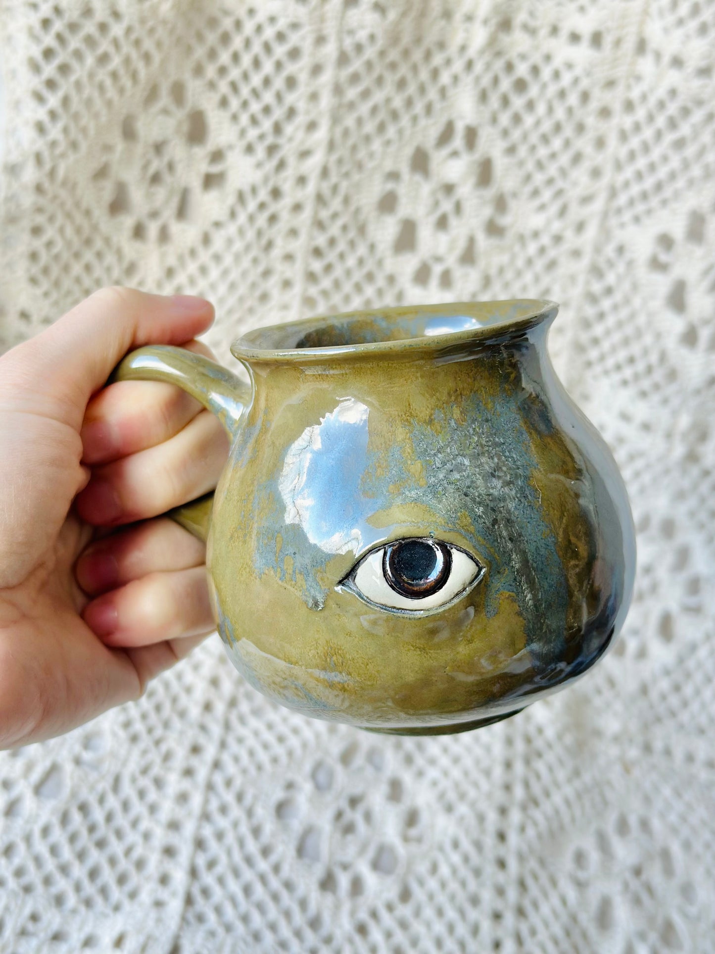 Mug en porcelaine avec werlings