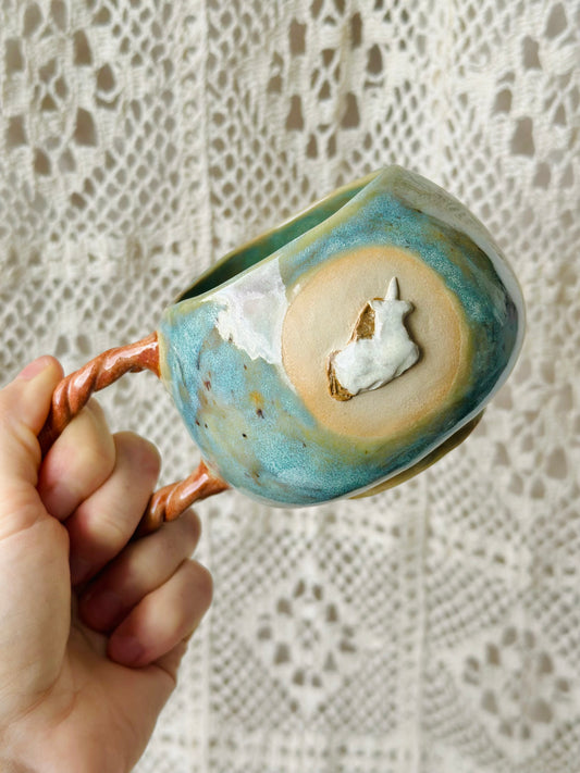 Kubek z jednorożcem