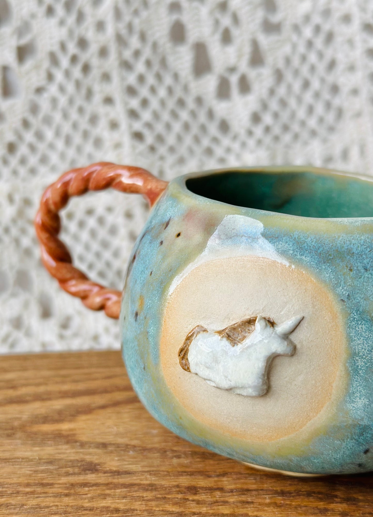 Kubek z jednorożcem