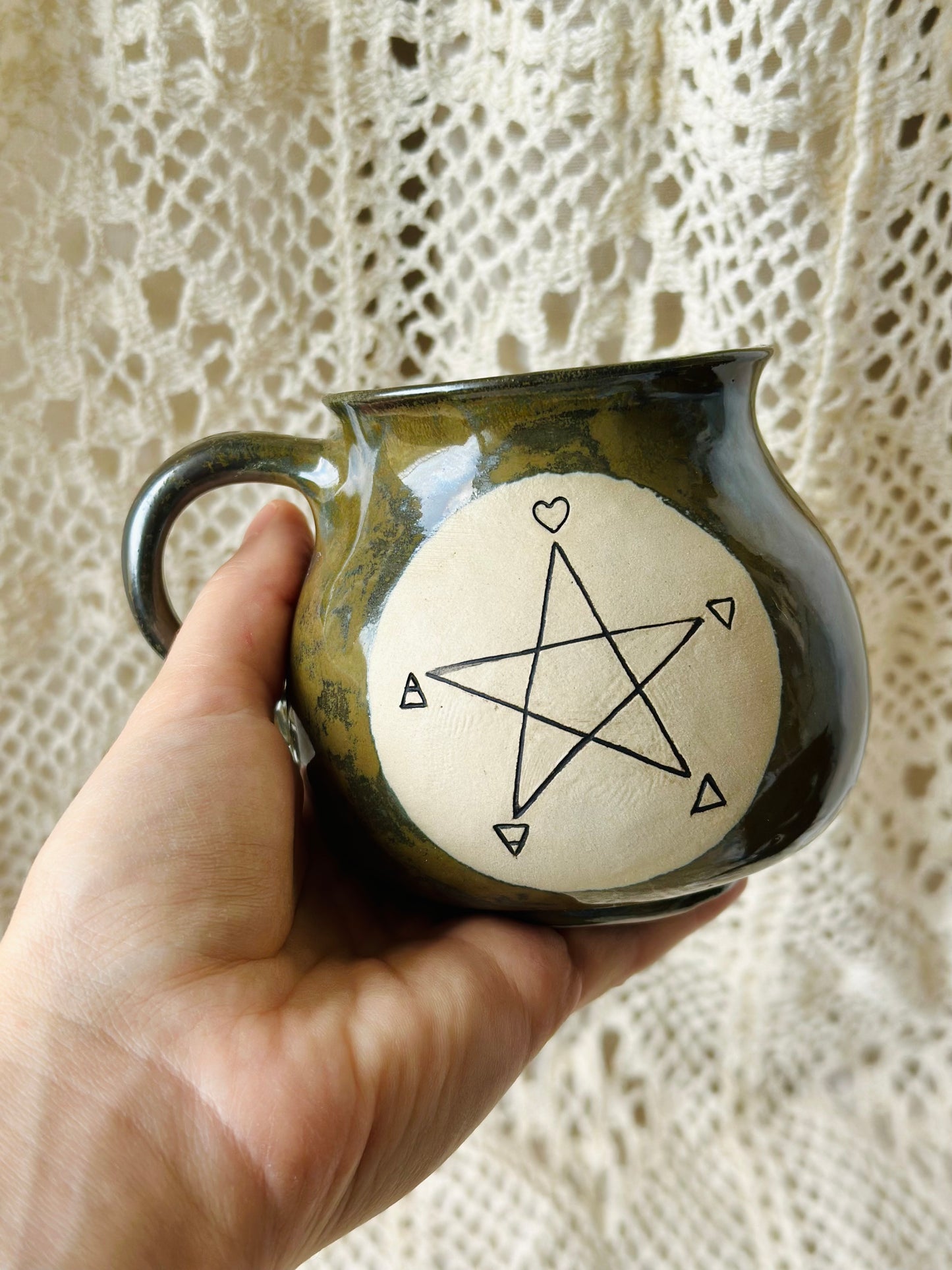 Mug en porcelaine avec werlings