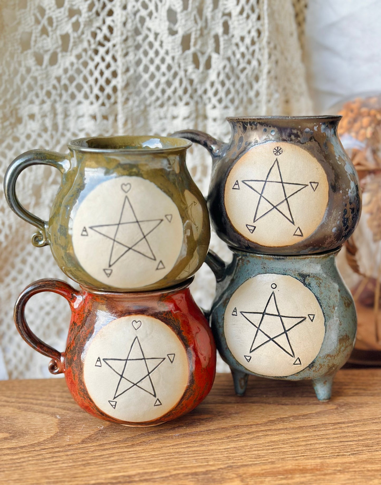 Mug en porcelaine avec werlings