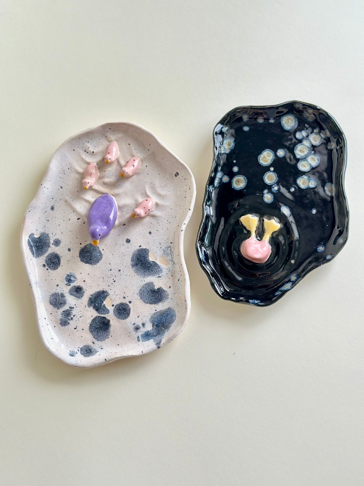 Podstawka na biżuterię z kaczką