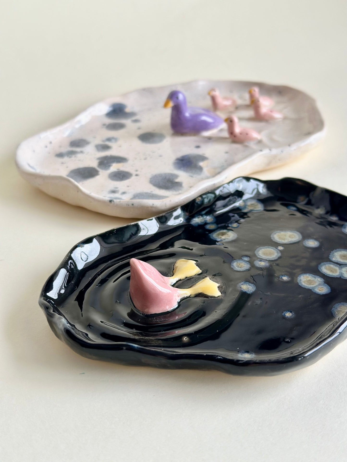 Podstawka na biżuterię z kaczką