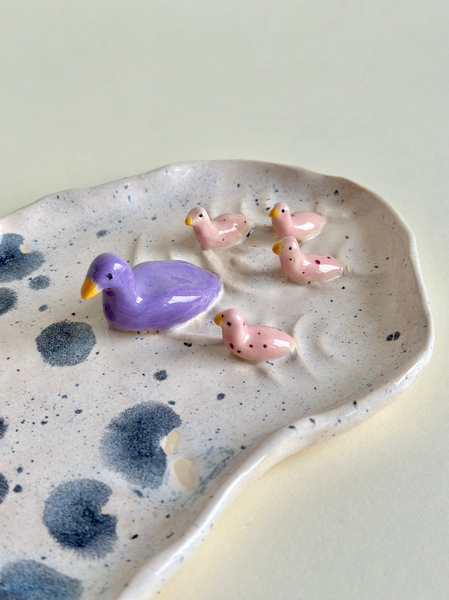 Podstawka na biżuterię z kaczką