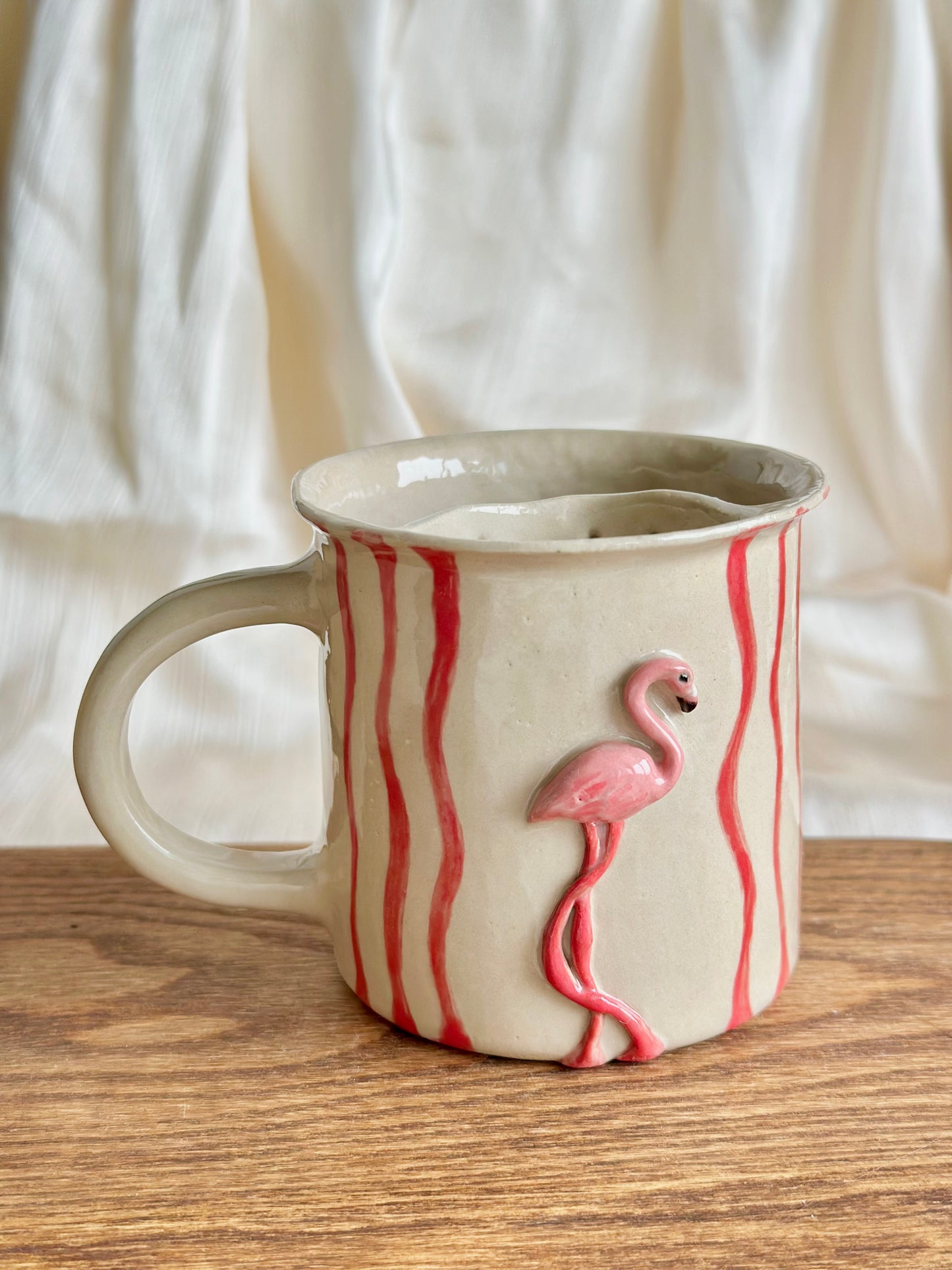 Mug en porcelaine plaqué or