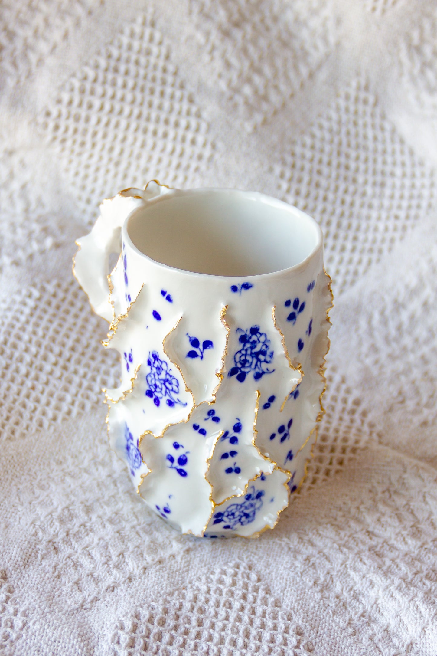 Mug en porcelaine avec werlings