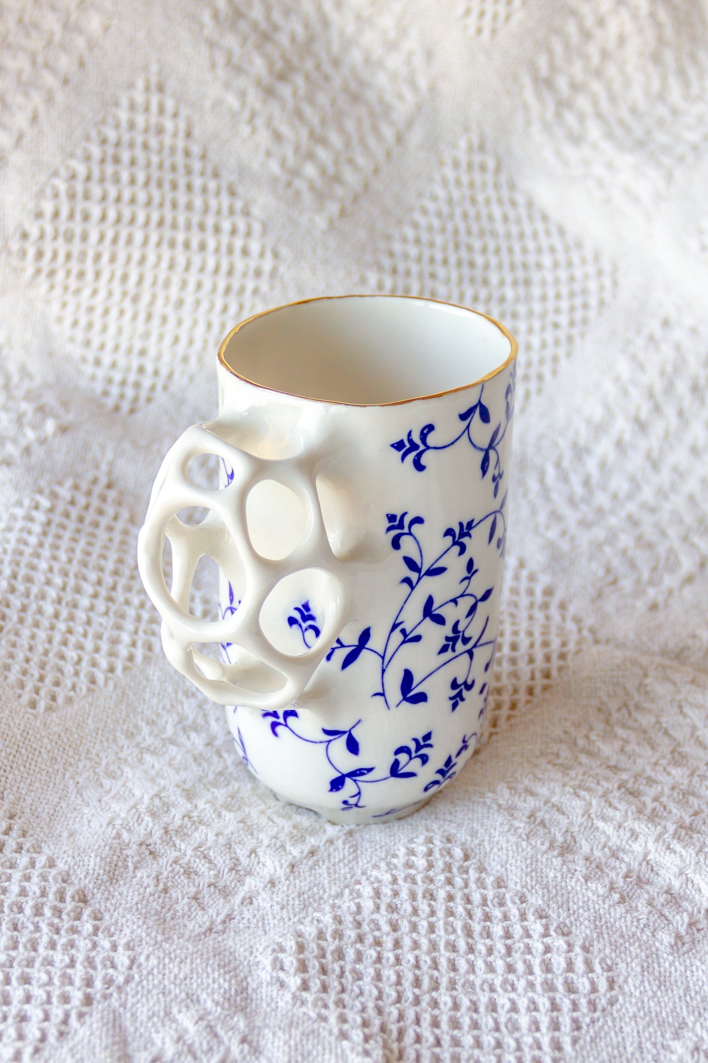 Mug en porcelaine avec werlings