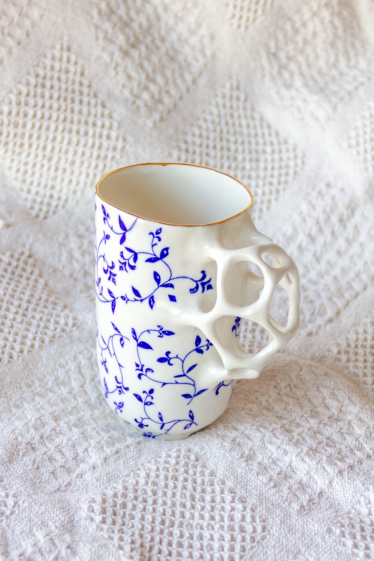 Mug en porcelaine avec werlings