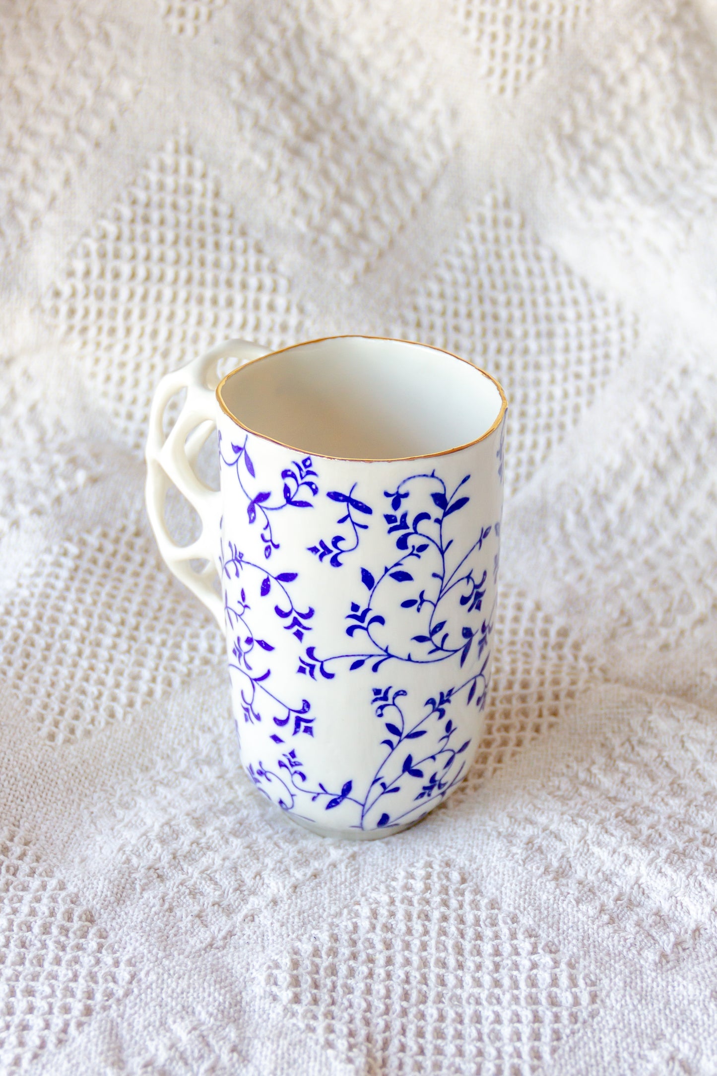 Mug en porcelaine avec werlings