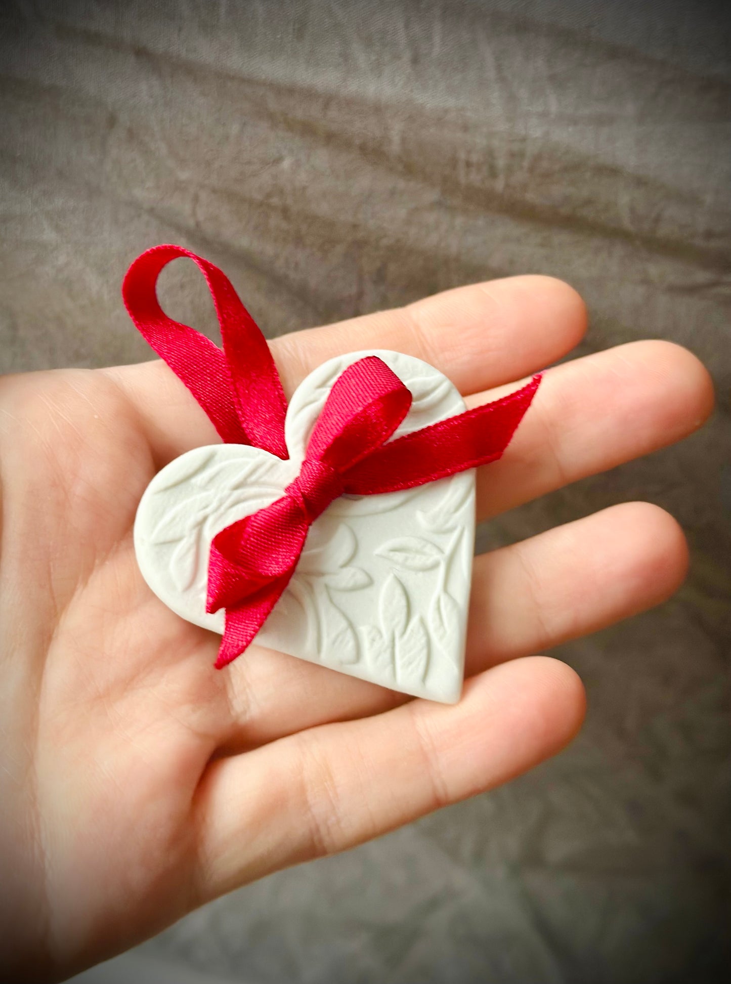 Pendentif en céramique, décoration de sapin de Noël, motifs variés